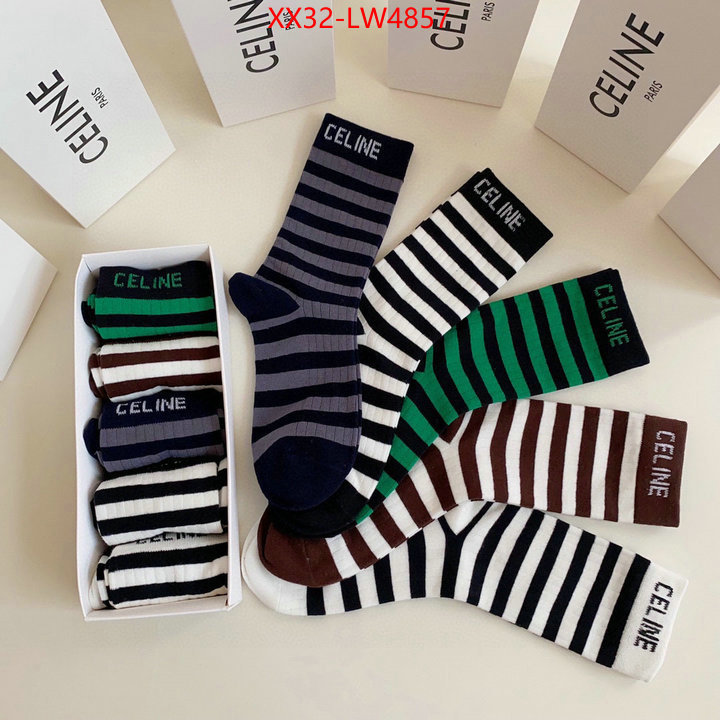 Sock-CELINE,where to buy replicas , ID: LW4857,$: 32USD