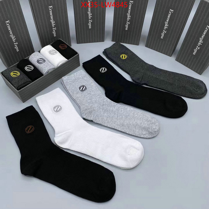 Sock-Zegna,aaaaa replica designer , ID: LW4845,$: 35USD