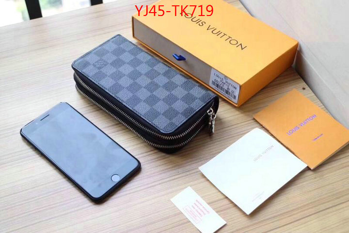 LV Bags(4A)-Wallet,ID: TK719,$:45USD