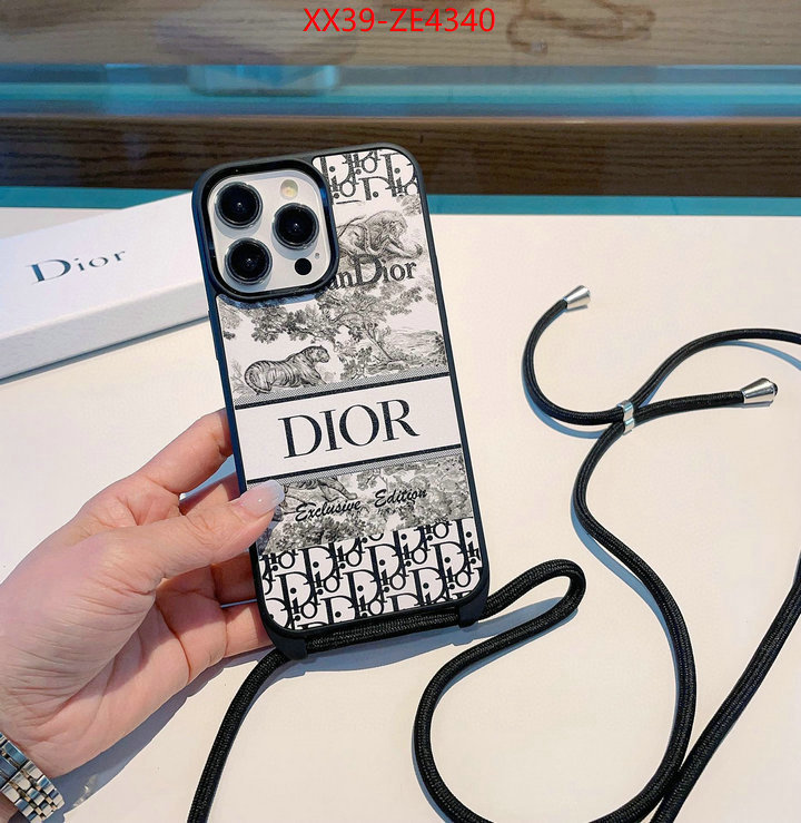 Phone case-Dior,top , ID: ZE4340,$: 39USD