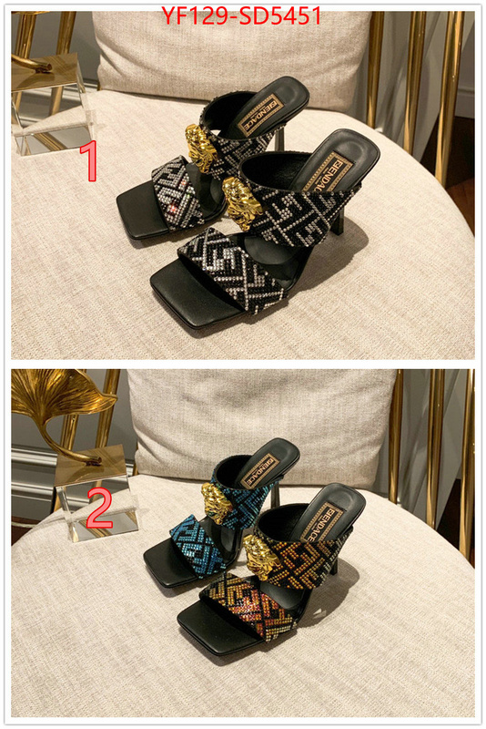 Women Shoes-Fendi,brand designer replica , ID: SD5451,$: 129USD