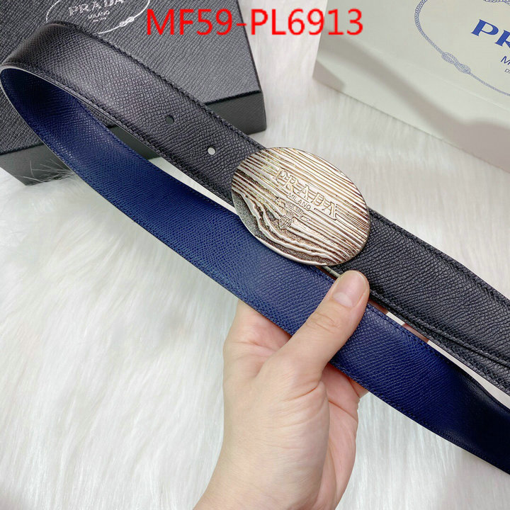 Belts-Prada,the most popular , ID: PL6913,$: 59USD