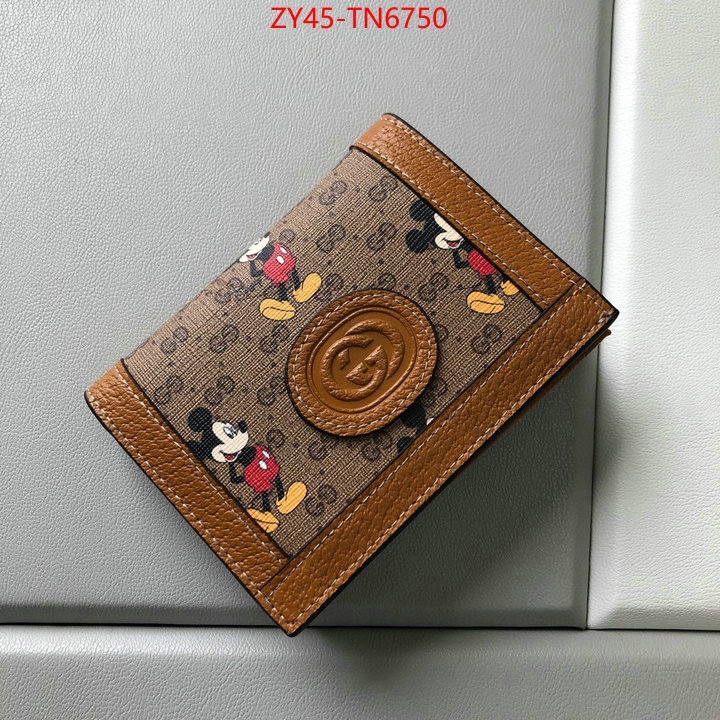 Gucci Bags(4A)-Wallet-,ID: TN6750,$: 45USD