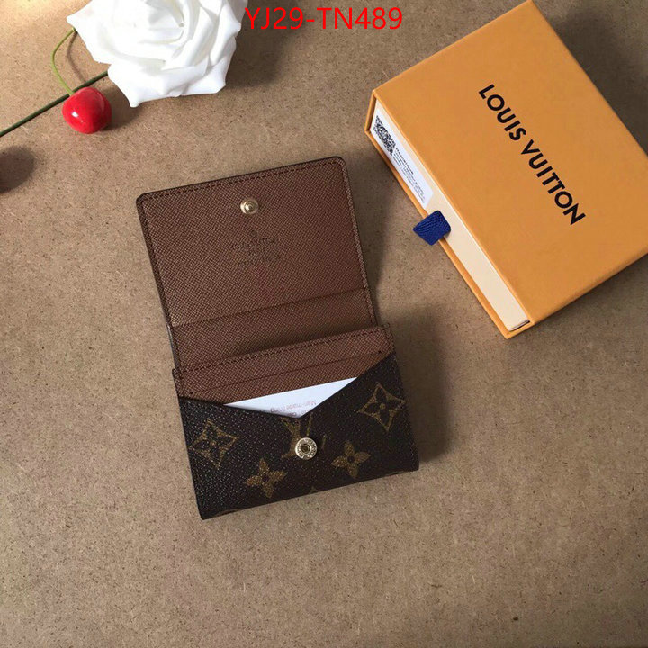 LV Bags(4A)-Wallet,ID: TN489,$: 29USD