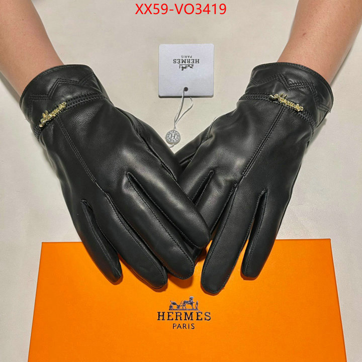 Gloves-Hermes,luxury 7 star replica , ID: VO3419,$: 59USD