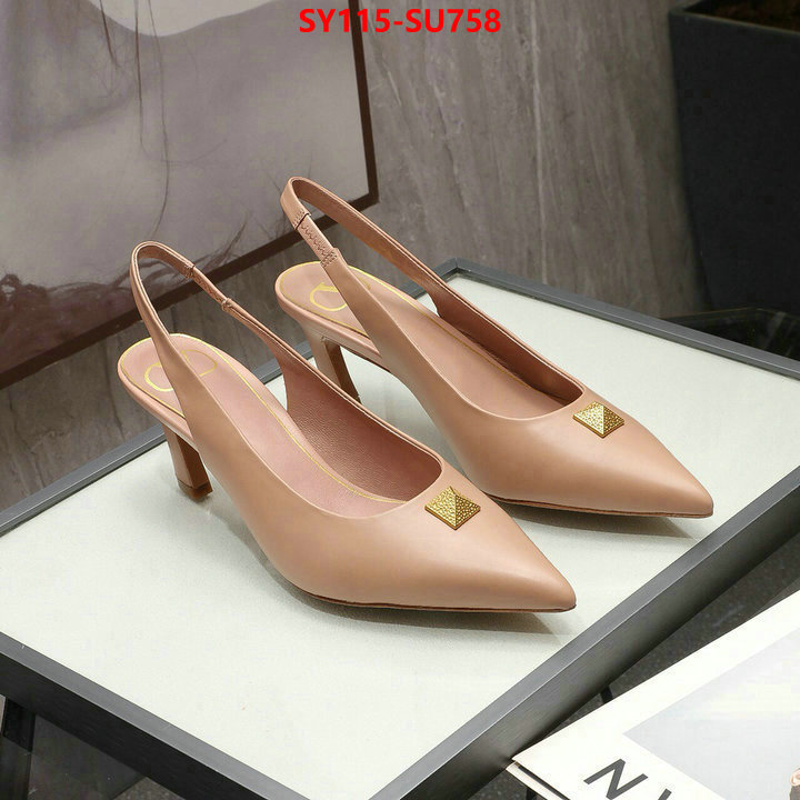 Women Shoes-Valentino,where can i buy the best 1:1 original , ID: SU758,$: 115USD