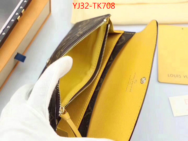 LV Bags(4A)-Wallet,ID: TK708,$:32USD