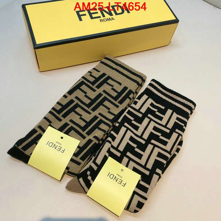 Sock-Fendi,where to find the best replicas , ID: LT4654,$: 25USD