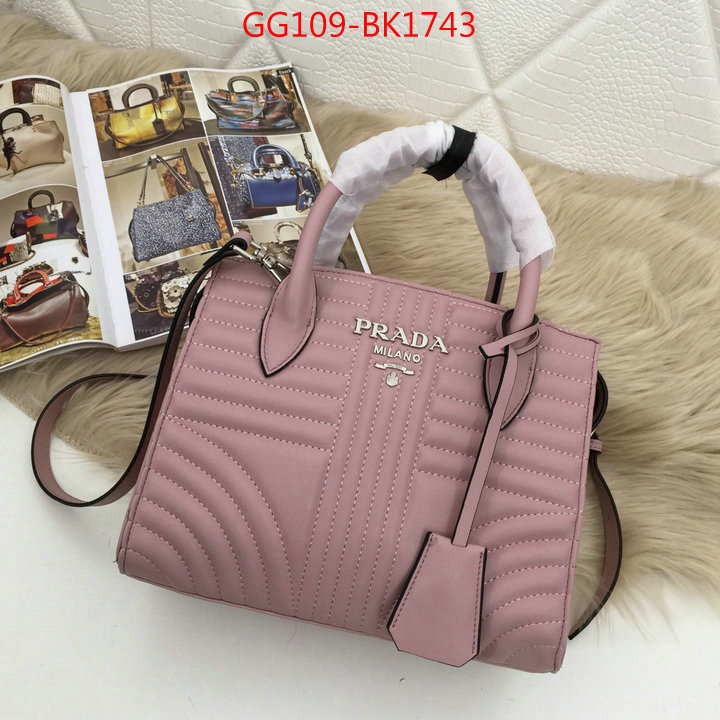 Prada Bags(4A)-Handbag-,ID: BK1743,$:109USD