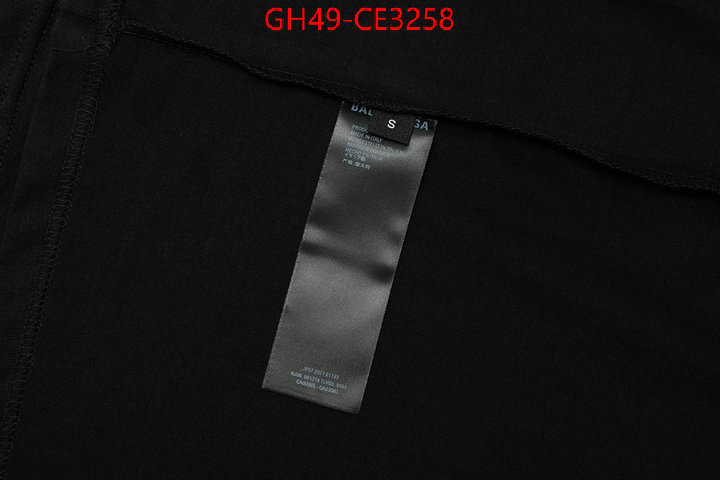 Clothing-Balenciaga,where should i buy replica , ID: CE3258,$: 49USD