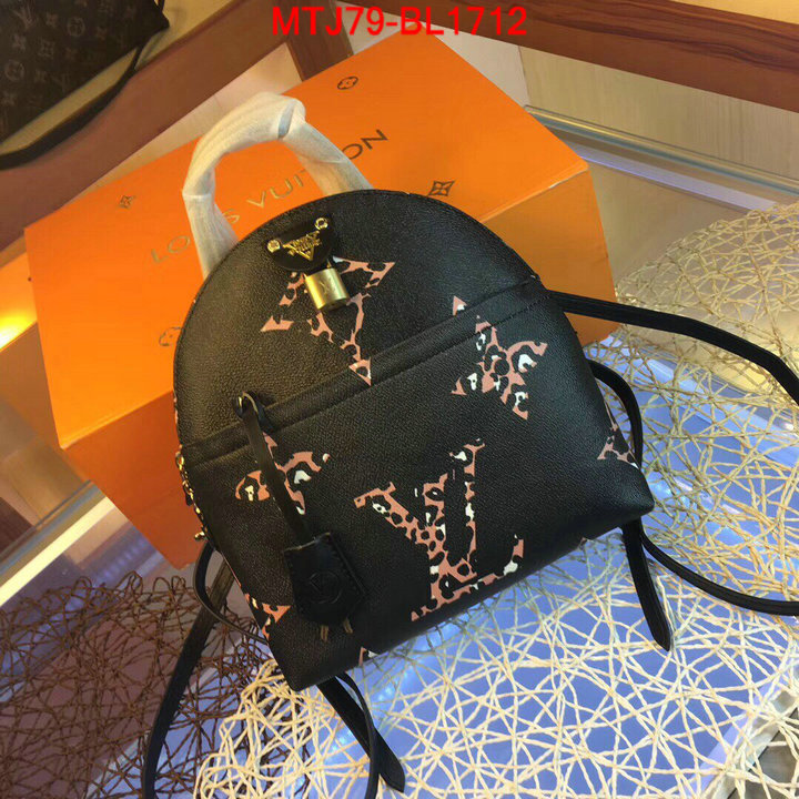 LV Bags(4A)-Backpack-,ID: BL1712,$: 79USD