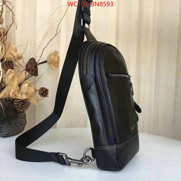 Coach Bags(4A)-Belt Bag-Chest Bag--,where can you buy replica ,ID: BN8593,$: 105USD