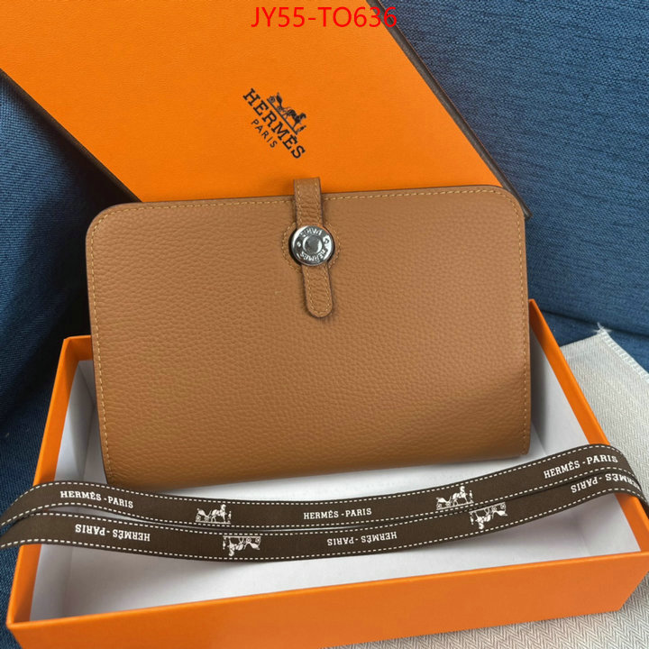 Hermes Bags(4A)-Wallet-,top perfect fake ,ID: TO636,$: 55USD