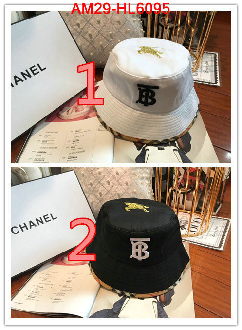 Cap (Hat)-Burberry,buy best high-quality , ID: HL6095,$: 29USD