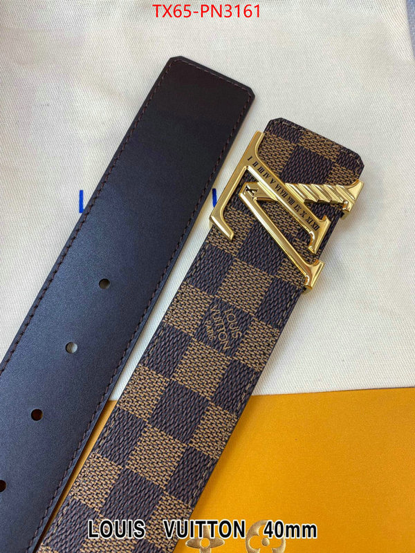 Belts-LV,wholesale imitation designer replicas , ID: PN3161,$: 65USD