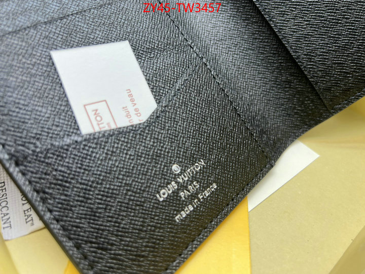 LV Bags(4A)-Wallet,high quality replica ,ID: TW3457,$: 45USD