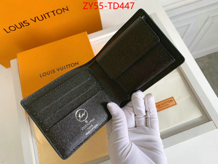 LV Bags(4A)-Wallet,ID: TD447,$: 55USD