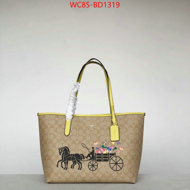 Coach Bags(4A)-Tote-,highest product quality ,ID: BD1319,$: 85USD