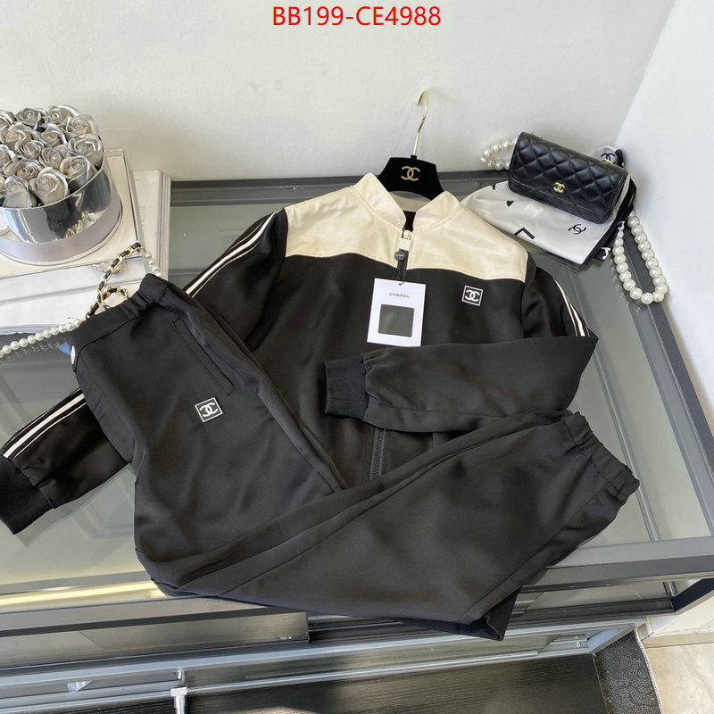 Clothing-Chanel,replcia cheap , ID: CE4988,$: 199USD