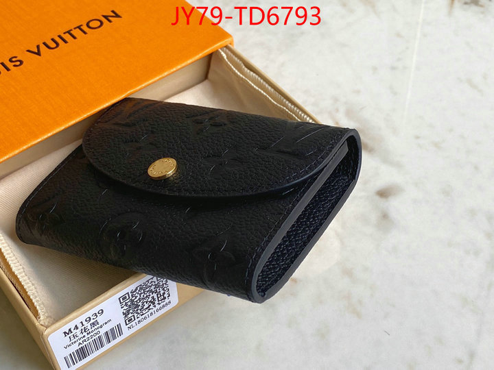 LV Bags(TOP)-Wallet,ID: TD6793,$: 79USD