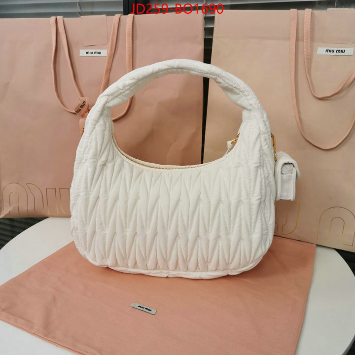 Miu Miu Bags(TOP)-Handbag-,sellers online ,ID: BO1690,$: 259USD