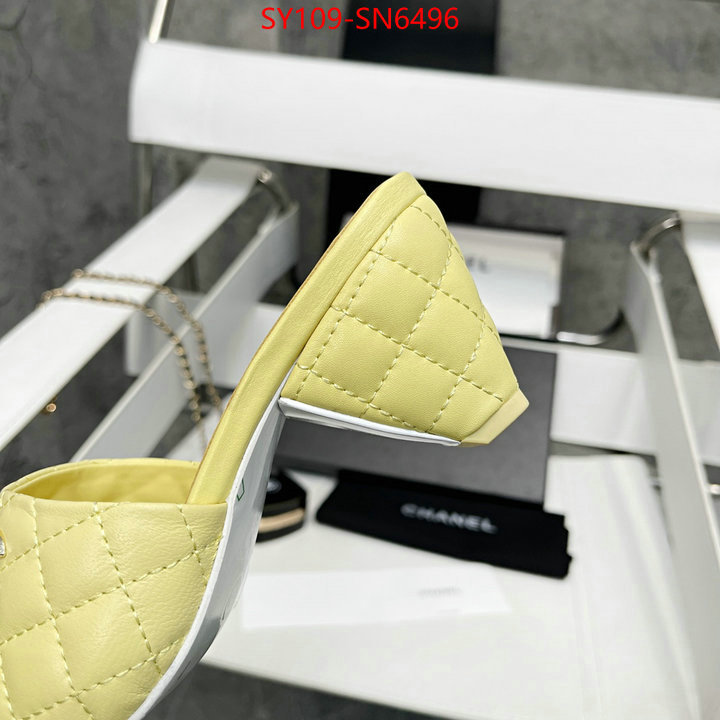 Women Shoes-Chanel,top designer replica , ID: SN6496,$: 109USD