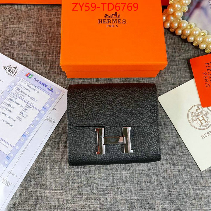 Hermes Bags(4A)-Wallet-,replica 1:1 ,ID: TD6769,$: 59USD