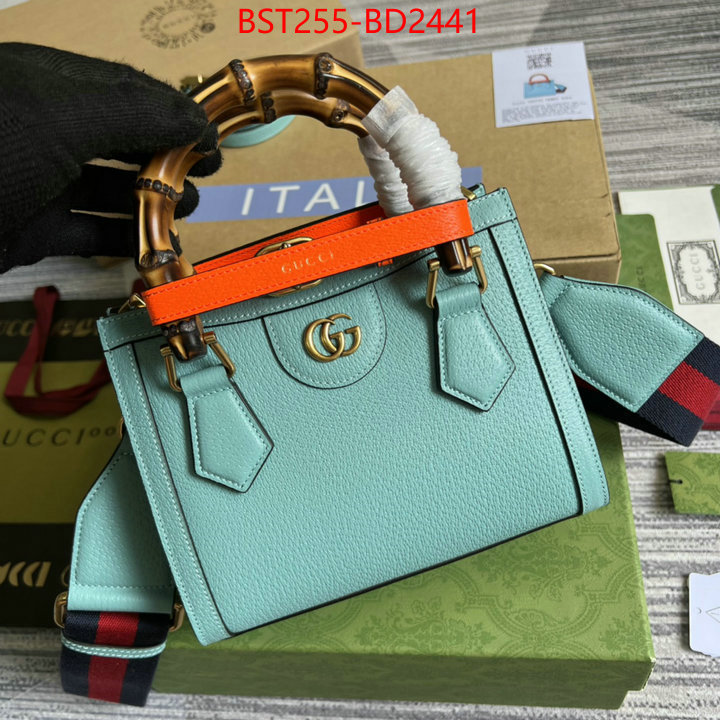 Gucci Bags(TOP)-Diana-Bamboo-,buy top high quality replica ,ID: BD2441,$: 255USD