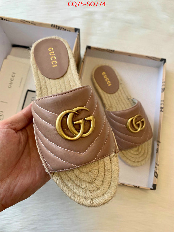 Women Shoes-Gucci,where to find best , ID: SO774,$: 75USD