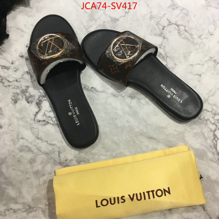 Women Shoes-LV,what 1:1 replica , ID: SV417,$:74USD