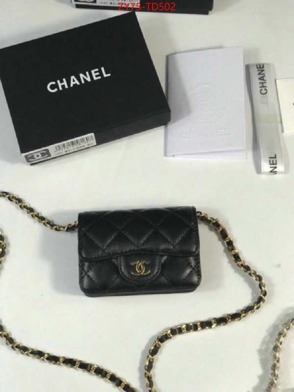 Chanel Bags(4A)-Wallet-,ID: TD502,$: 75USD