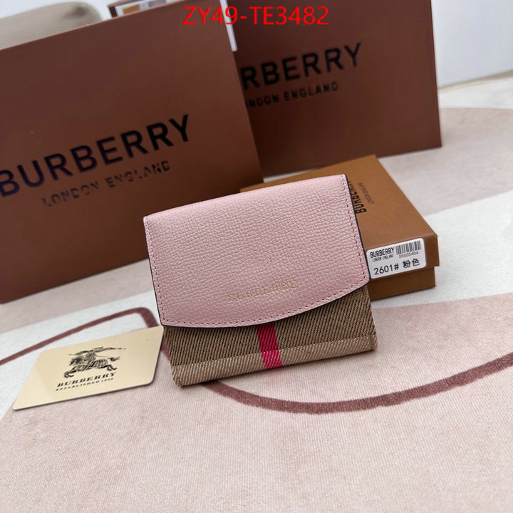 Burberry Bags(4A)-Wallet,high quality designer ,ID: TE3482,$: 49USD