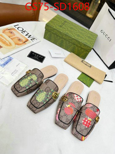 Women Shoes-Gucci,top sale , ID: SD1608,$: 75USD