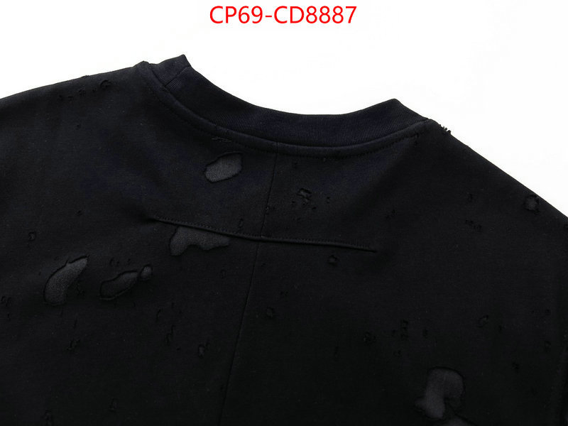 Clothing-Givenchy,2023 aaaaa replica customize ,ID: CD8887,$: 69USD