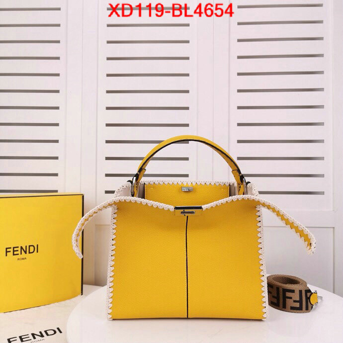 Fendi Bags(4A)-Peekaboo,buy top high quality replica ,ID: BL4654,$: 119USD