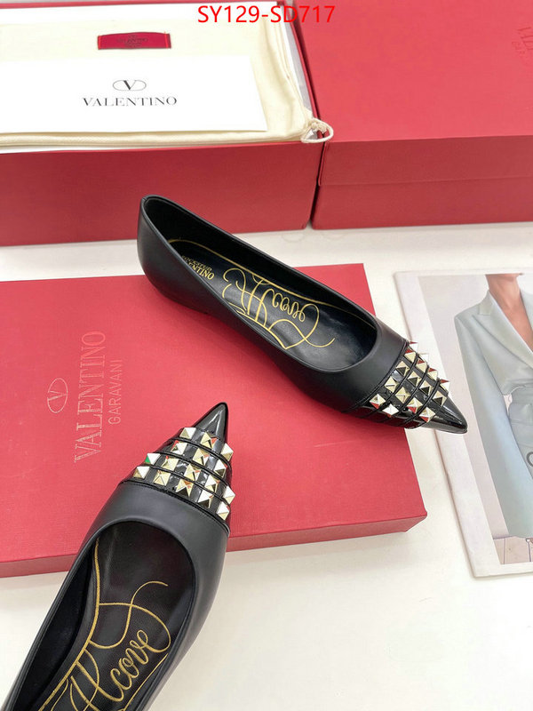 Women Shoes-Valentino,buy top high quality replica , ID: SD717,$: 129USD