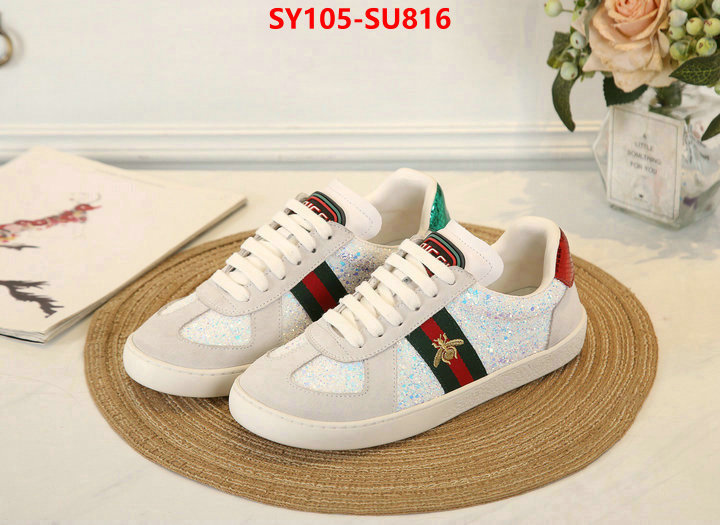 Women Shoes-Gucci,buy best quality replica , ID: SU816,$: 105USD