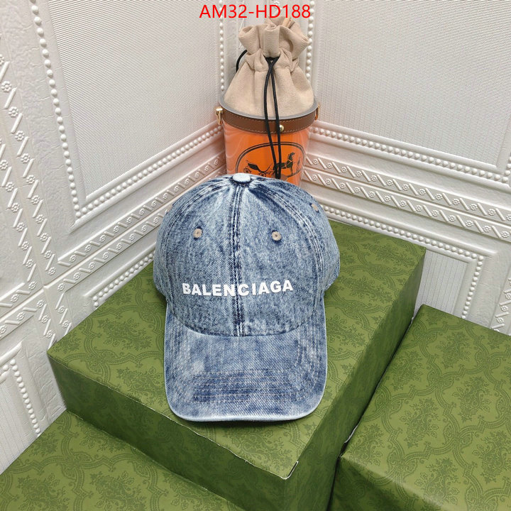 Cap (Hat)-Balenciaga,high quality happy copy , ID: HD188,$: 32USD