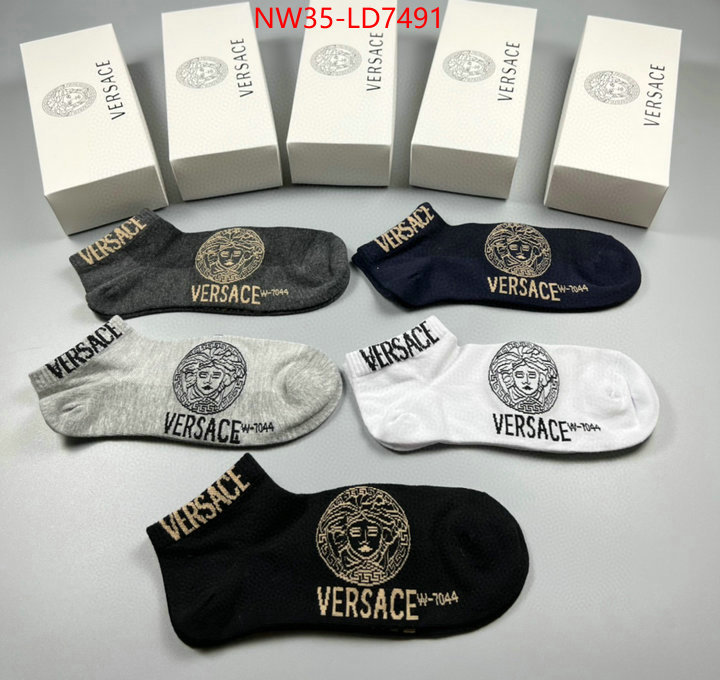 Sock-Versace,what's the best to buy replica , ID: LD7491,$: 35USD