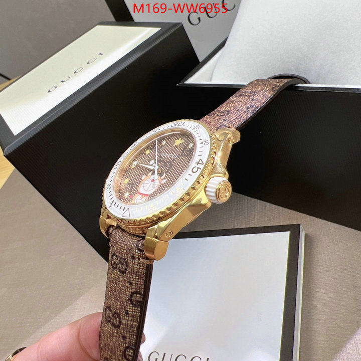 Watch(4A)-Gucci,buy the best replica , ID: WW6955,$: 169USD