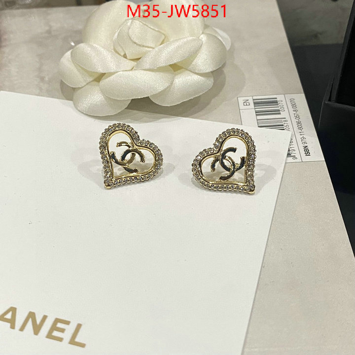 Jewelry-Chanel,from china , ID: JW5851,$: 35USD