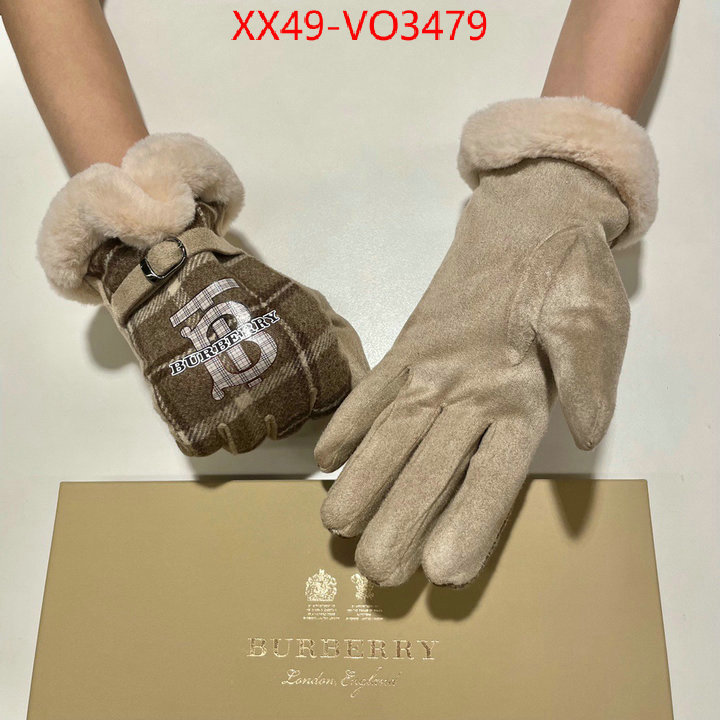 Gloves-Burberry,top quality replica , ID: VO3479,$: 49USD