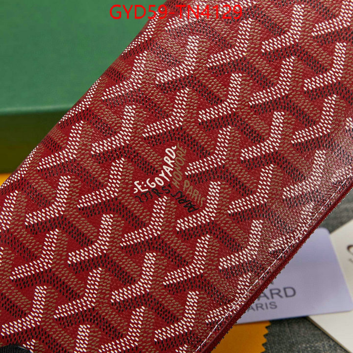 Goyard Bags(4A)-Wallet,aaaaa replica designer ,ID: TN4129,$: 59USD