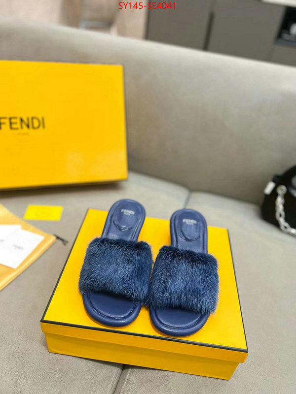 Women Shoes-Fendi,best replica quality , ID: SE4041,$: 145USD