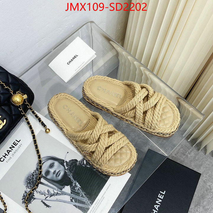 Women Shoes-Chanel,wholesale 2023 replica , ID: SD2202,$: 109USD