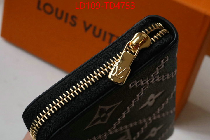 LV Bags(TOP)-Wallet,ID: TD4753,$: 109USD