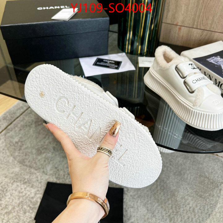 Women Shoes-Chanel,mirror copy luxury , ID: SO4004,$: 109USD