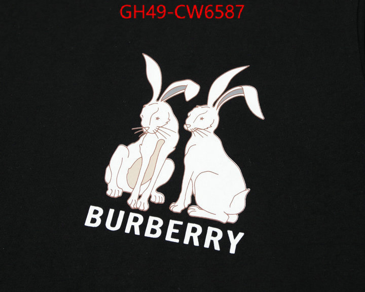 Clothing-Burberry,designer 1:1 replica , ID: CW6587,$: 49USD