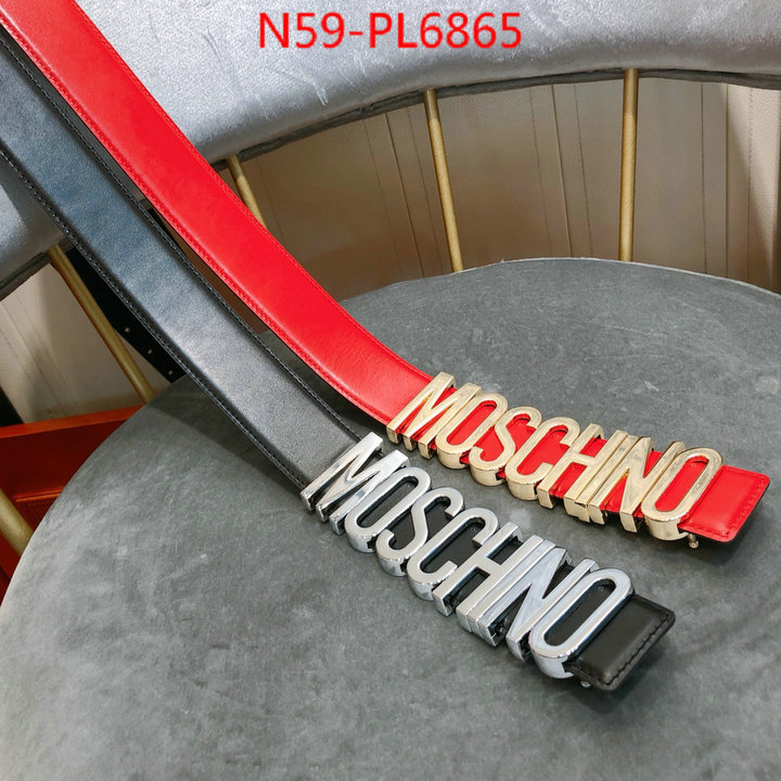 Belts-MOSCHINO,new 2023 , ID: PL6865,$: 59USD