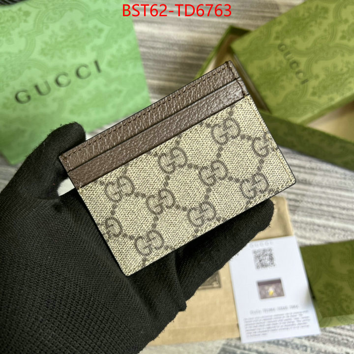 Gucci Bags(TOP)-Wallet-,ID: TD6763,$: 62USD